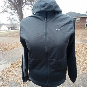 Nike Gray with light Gray Stripes on the sleeve s Jacket